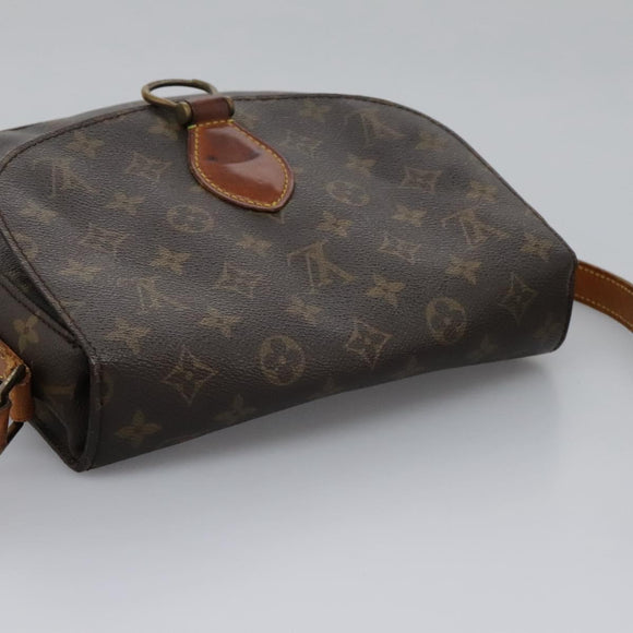 LOUIS VUITTON Monogram Saint Cloud GM Shoulder Bag M51242 LV Auth bs22925