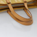 LOUIS VUITTON Monogram Vernis Columbus Tote Bag Gris M91028 LV Auth bs22929-8