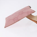 GUCCI GG Canvas Waist bag Pink Silver 037 1312 Auth bs22943-3