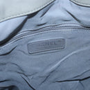 CHANEL Tote Bag Patent leather Gray CC Auth bs22950-11