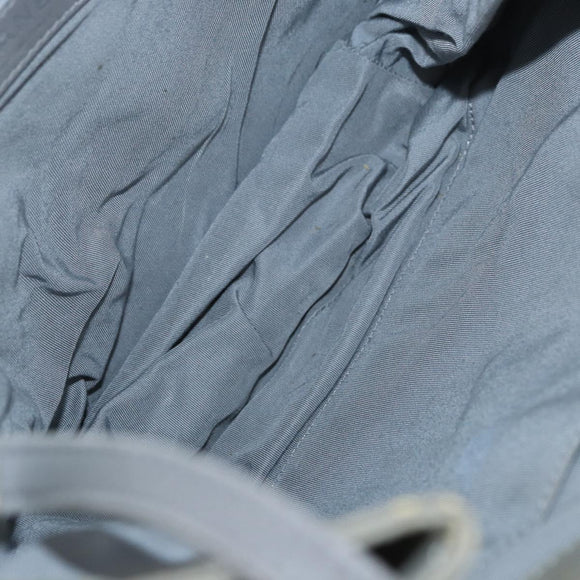 CHANEL Tote Bag Patent leather Gray CC Auth bs22950
