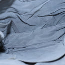 CHANEL Tote Bag Patent leather Gray CC Auth bs22950-12