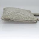 CHANEL Tote Bag Patent leather Gray CC Auth bs22950-3