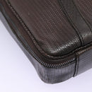 FENDI Hand Bag Leather Brown Auth bs22958-15