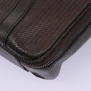 FENDI Hand Bag Leather Brown Auth bs22958-16