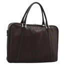 FENDI Hand Bag Leather Brown Auth bs22958-1