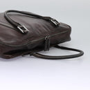 FENDI Hand Bag Leather Brown Auth bs22958-6
