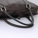FENDI Hand Bag Leather Brown Auth bs22958-7