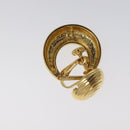 SAINT LAURENT Earring Earring Metal Gold Auth bs22968-10