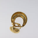 SAINT LAURENT Earring Earring Metal Gold Auth bs22968-3