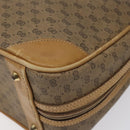 GUCCI Micro GG Supreme Hand Bag PVC Leather Beige Gold 000 39 0030 Auth bs22970-9