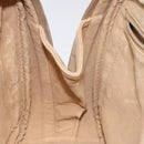 GUCCI Micro GG Supreme Hand Bag PVC Leather Beige Gold 000 39 0030 Auth bs22970-20