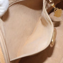 GUCCI Micro GG Supreme Hand Bag PVC Leather Beige Gold 000 39 0030 Auth bs22970-21