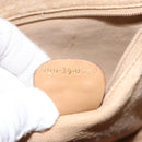 GUCCI Micro GG Supreme Hand Bag PVC Leather Beige Gold 000 39 0030 Auth bs22970-12