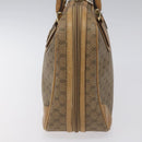 GUCCI Micro GG Supreme Hand Bag PVC Leather Beige Gold 000 39 0030 Auth bs22970-4