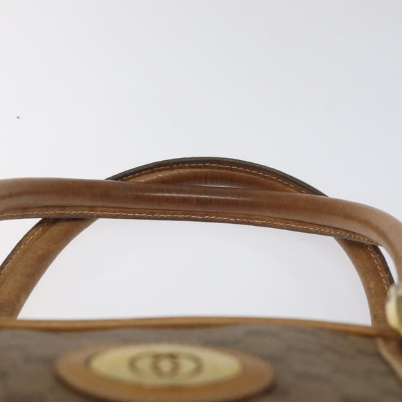 GUCCI Micro GG Supreme Hand Bag PVC Leather Beige Gold 000 39 0030 Auth bs22970