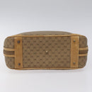 GUCCI Micro GG Supreme Hand Bag PVC Leather Beige Gold 000 39 0030 Auth bs22970-5