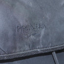 PRADA Backpack Nylon Black Gold Auth bs22978-20