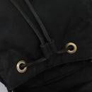 PRADA Backpack Nylon Black Gold Auth bs22978-22