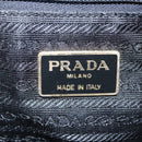 PRADA Backpack Nylon Black Gold Auth bs22978-24