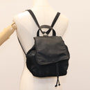 PRADA Backpack Nylon Black Gold Auth bs22978-29