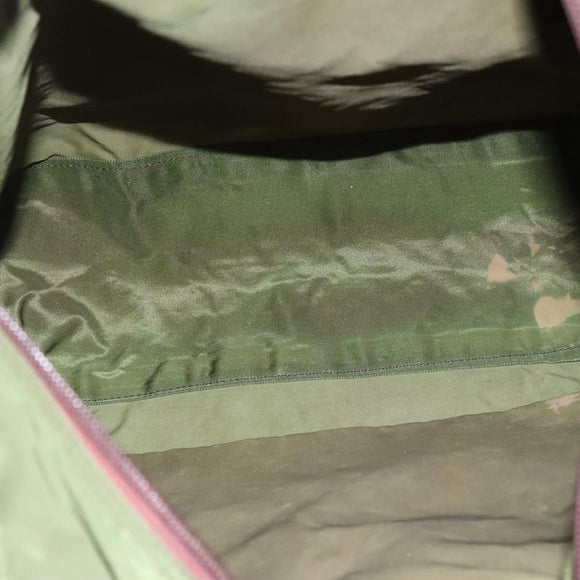 PRADA Tote Bag Nylon Khaki Auth bs22979