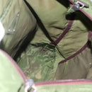 PRADA Tote Bag Nylon Khaki Auth bs22979-20