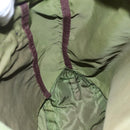 PRADA Tote Bag Nylon Khaki Auth bs22979-21