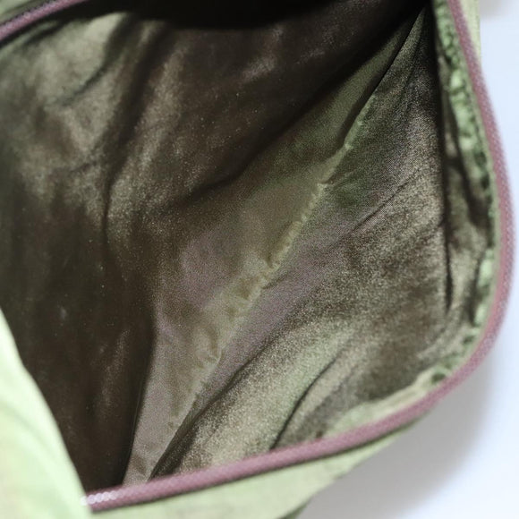 PRADA Tote Bag Nylon Khaki Auth bs22979