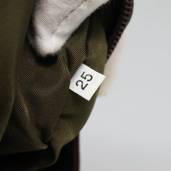 PRADA Tote Bag Nylon Khaki Auth bs22979