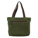 PRADA Tote Bag Nylon Khaki Auth bs22979-2