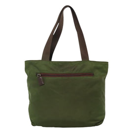 PRADA Tote Bag Nylon Khaki Auth bs22979 - 0