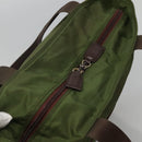 PRADA Tote Bag Nylon Khaki Auth bs22979-6