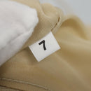 PRADA Hand Bag Nylon Plastic Beige Clear Auth bs22980-11