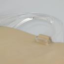 PRADA Hand Bag Nylon Plastic Beige Clear Auth bs22980-14