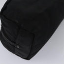 PRADA Pouch Nylon Black Silver Auth bs22990-15