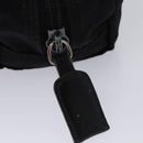 PRADA Pouch Nylon Black Silver Auth bs22990-8