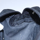 PRADA Pouch Nylon Black Silver Auth bs22990-18