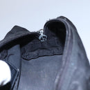 PRADA Pouch Nylon Black Silver Auth bs22990-11