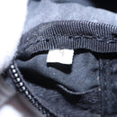 PRADA Pouch Nylon Black Silver Auth bs22990-12
