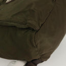 PRADA Backpack Nylon Khaki Silver Auth bs22991-11