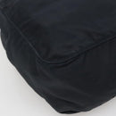 PRADA Hand Bag Nylon Navy Silver Auth bs22993-13