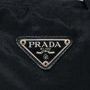 PRADA Hand Bag Nylon Navy Silver Auth bs22993-14