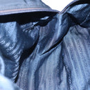 PRADA Hand Bag Nylon Navy Silver Auth bs22993-19