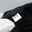 PRADA Hand Bag Nylon Navy Silver Auth bs22993-21
