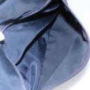 PRADA Hand Bag Nylon Navy Silver Auth bs22993-22