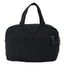PRADA Hand Bag Nylon Navy Silver Auth bs22993-2