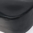 Salvatore Ferragamo Shoulder Bag Leather Navy Gold Auth bs22995-9