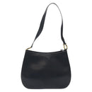 Salvatore Ferragamo Shoulder Bag Leather Navy Gold Auth bs22995-13