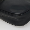 Salvatore Ferragamo Vala Shoulder Bag Leather Navy Gold Auth bs22996-15